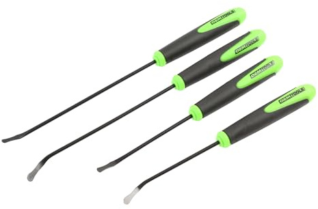 OEMTOOLS 25429 - Ensemble de crochetage de joints toriques et de joints toriques - Ensemble de retrait de tuyau et de joint torique - Comprend 4 médiators automobiles profilés pour joints, bagues