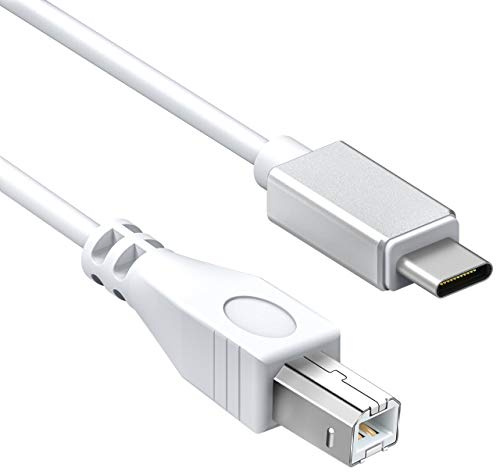 USB C Auf USB B Midi-Kabel 1M, Typ C Schnittstelle Kompatibel Mit Samsung, Huawei-Laptop, MacBook Zum Anschluss Mit Controller, Keyboard, Audio-Schnittstellen-Aufnahme Und Mehr