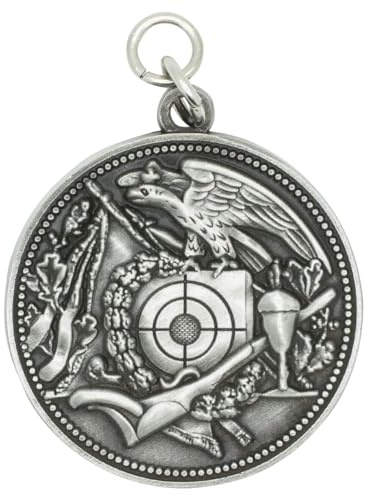 Deitert Schützenmedaille 12 Altsilber