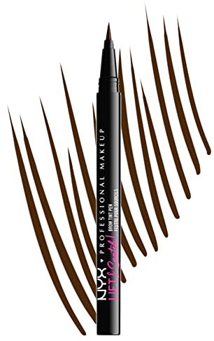 NYX Professional Makeup Brow Tint, Lift And Snatch Brow Tint Pen, Up to 16 Hour Wear, Smudge-resistant, Transfer-resistant, Extra Thin Bristles, Shade Espresso, 1ml