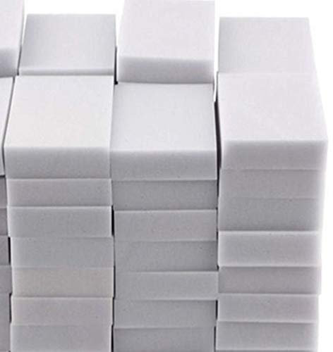 rongweiwang 20pcs / 100pcs Magic Sponge Cleaner Gomma Magic Super Decontamination Eraser Melammina Cucina Ufficio Pulizia