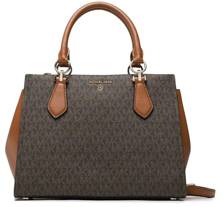 Michael Kors Damen MD Satchel Bag, BRN/Acorn
