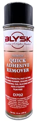 BLYSK Adhesive Remover 13 oz Spray (D702) – Fast Glue & Sticker Remover for Cars, Paint, Metal & Glass – Removes Tape, Tar & Residue