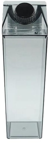 Bouteille d'eau en carton de lait,Bouteille d'eau en carton - Bouteille de lait réutilisable carrée portable | Bouteille de jus, tasse de Carton de lait en forme de Carton étanche pour les Sports de p