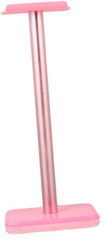 Uonlytech Headphone Stand for Desk Headset Holder Rack Pink Headphone Stand for Gaming Headset Display and Storage