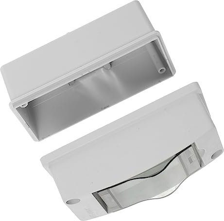 HOMOCONO Scatola Protezione Distribuzione Energia Con Copertura Trasparente Resistente Alte Temperature Custodia Elettrica Muro Per Interruttori Design Moderno e Facile Manutenzione Per Par