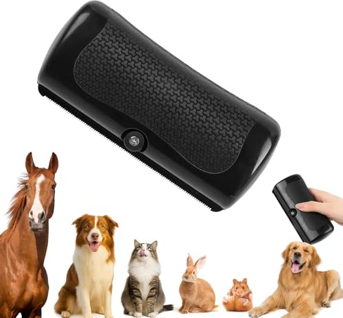 Hundebürste für Hunde, Fellwunder Bürste Hund, Groomify Hundebürste Kurzhaar, Furminator für Hunde, Pet Hair Removal Brush, Haustier-Enthaarungskamm für Hunde Katzen und andere Haustiere