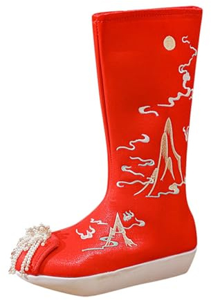 Anfibi Donna Alti Slouchy Boots Comodo Ginocchio Stivaletti Donna in Pelle Scamosciata Marrone con Tacco Basso Stivali per Serate E Vacanze