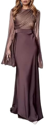 Vestidos De Fiesta Vestidos De Fiesta Mujer Elegantes Monos Vestir Ropa Nochevieja Vestido Talla Grande Gala Elegante Noche Vieja Invitada Boda Invierno Bonita para Satin XL Efecto Adelgazante Bodas