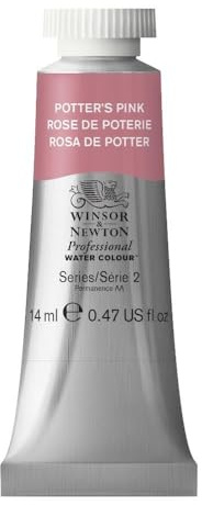 Winsor & Newton Professional Watercolor, 14ml Tube, Potters Pink