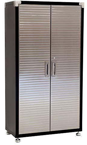 Garage Storage Cabinet by Seville Heavy Duty Workshop Quality Metal Shelves
