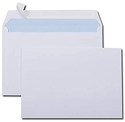 GPV Busta, C5, 162 x 229 mm, Confenzione da 500, Bianco