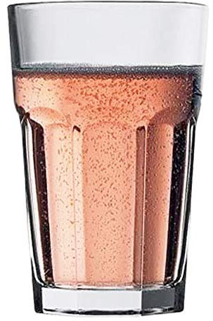 Casablanca Rock Glasses 10oz (Box 48) Ideal for Beer, Cocktails and Soft Drinks