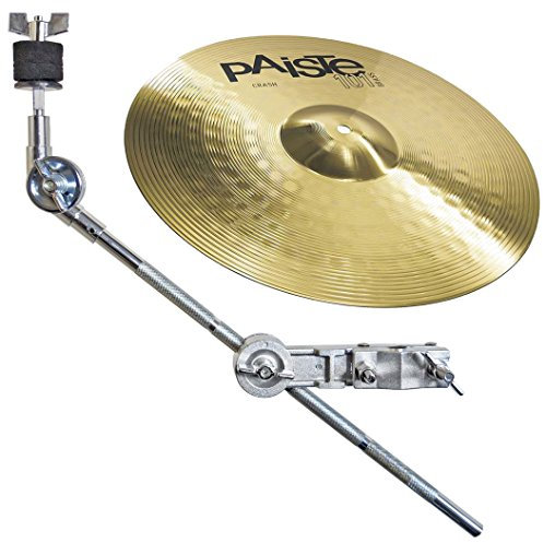 Paiste 101 14'' Crash Becken + keepdrum HKC Galgen-Beckenarm