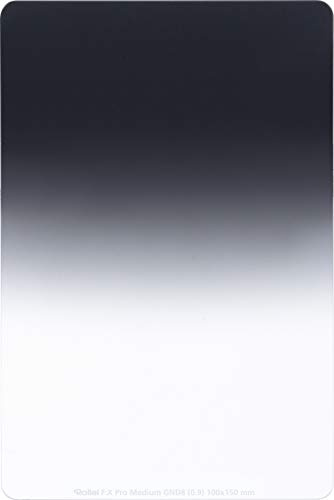 Rollei F:X Pro Verlaufsfilter Medium GND 8 I 100mm Rechteckfilter aus Gorilla-Glas mit Luminance Coating I Ideal für Motive mit unklarer Horizontlinie