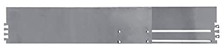 FIREND Schiebbare Rasenkante 2-4mm 15-25cm Corten Stahl Edelrost Beeteinfassung Umrandung Metall Magic Rasen ZP (3mm, 250)