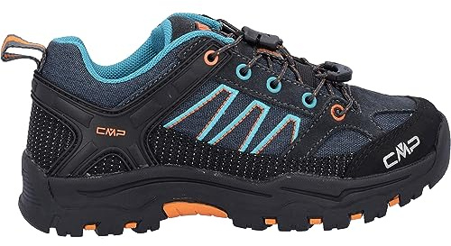 CMP Kids Sun Hiking Shoes, Scarpe da Trekking Unisex - Bambini e Ragazzi, Antracite-Flame, 28 EU