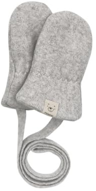 maximo GOTS Baby-Fausthandschuhe Fleece, ohne Daumen Made in Germany Baumwollfleece