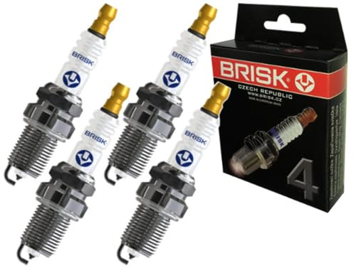 BRISK Platin DR15YP-1 1401 Zündkerzen, 4 Stück