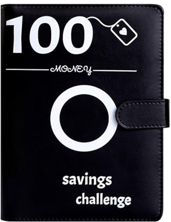 Budget Planner Challenge Deutsch, 100 Envelope Geld Sparen Challenge Sparbuch für Geld, Budget Planner Kit, Sparen Mit Envelope Method A6 Budget Binder