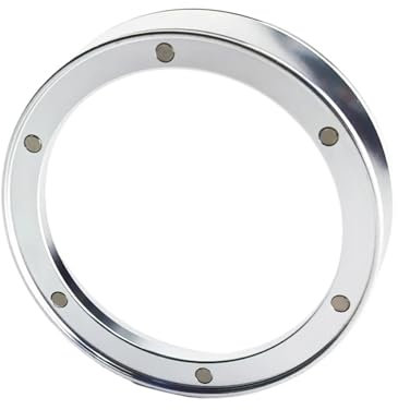 Embudo Dosificador de Café Smart, Embudo dosificador de 51/54/58 mm con 6 imanes, anillo dosificador de aluminio for café expreso que se adapta a portafiltros de 51/54/58/58,5 mm(54mm Dosing Funnel)