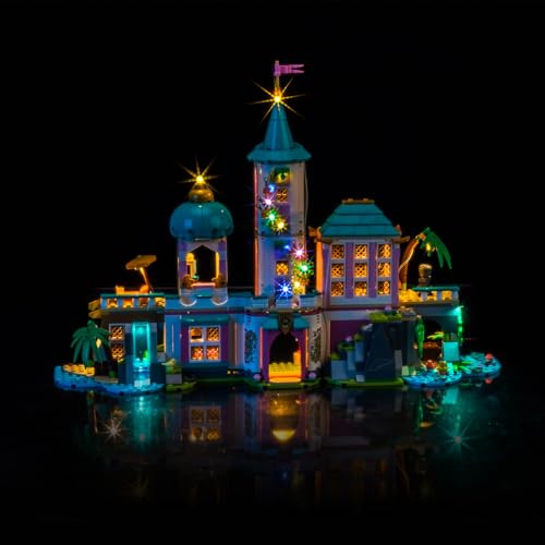 Juego de luces LED compatible con Lego 43267 Princess Castle & Royal Pets (no modelo), juego de iluminación decorativa compatible con Lego Princess Castle & Royal Pets 43267 juguete creativo