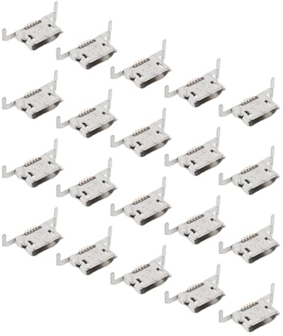 Lazmin112 20pcs Micro -USB -Ladeanschluss -Socket, Stromverbesserungsanschluss für Box One -Controller, die die Leistung Ihres Spielcontrollers Wiederherstellt