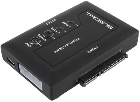 Tacens Portum Liber - Adaptador Usb 2.0 para 2 discos Sata 2.5 y 3.5