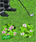 BALDUR Garten Bodendecker winterhart Lippia Summer Pearls, 8 Pflanzen, Kollektion rosa und weiß