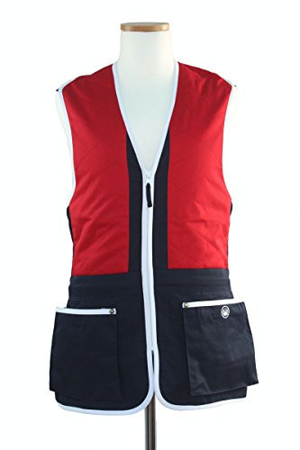 Beretta Universal Trap Cotton Schießweste, Mehrfarbig (Blue/Pink), Gr. XXL