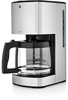 WMF Skyline Filterkaffeemaschine mit Glaskanne, Filterkaffee, 12 Tassen, Warmhalteplatte, abnehmbarer Wassertank,Tropfstopp, Abschaltautomatik, 1000 W