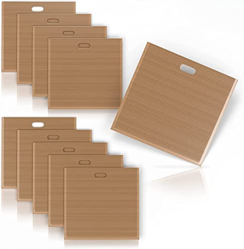 Amazy Bolsas para Tostadas (Juego de 10) - Bolsas para Tostadas Premium - Reutilizables, Resistentes al Calor, Antiadherentes y Aptas para Lavavajillas (10X Bolsas para Tostadas 16 x 16,5 cm).