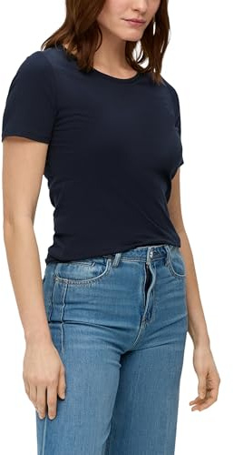 s.Oliver Jerseyshirt mit Rundhalsausschnitt