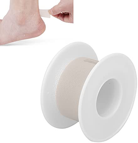 Fersenbandagen 1 Rollen Selbstklebende Blasenpflaster Pads Silikongel Tape für Füße Wasserdicht Vorfuß Ferse Fersenschutz und Schutzhaut 2,5 X 100 Cm
