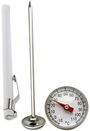GARVALON Wasserthermometer Für Babyflaschen Haushaltsthermometer Für Milchpulver Tragbares Babythermometer Temperaturmessgerät Mit Digitaler Anzeige Kompakt Und Einfach Zu Bedienen