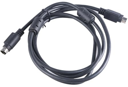 PEILINZE Câble Ps/2 blindé noir Ps/2 6 broches mâle vers mâle Câble PS/2 pour clavier souris Câble de transmission de signal stable