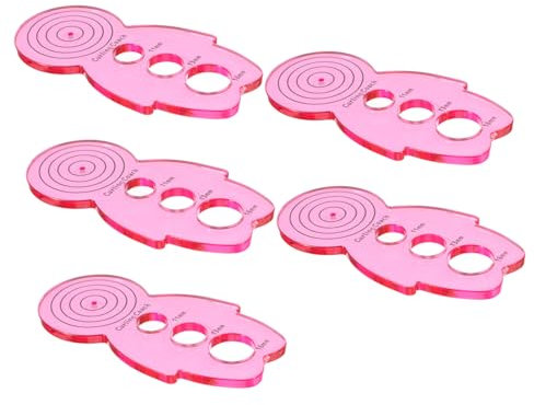 TOPPERFUN 5stücke Papier Roll Halter Curling Werkzeug DIY Zubehör Für Heimwerkerarbeiten Handarbeiten Grußkartenherstellung Dekoration Zuhause Geschäft Klassenzimmer Hochzeiten Feiertage