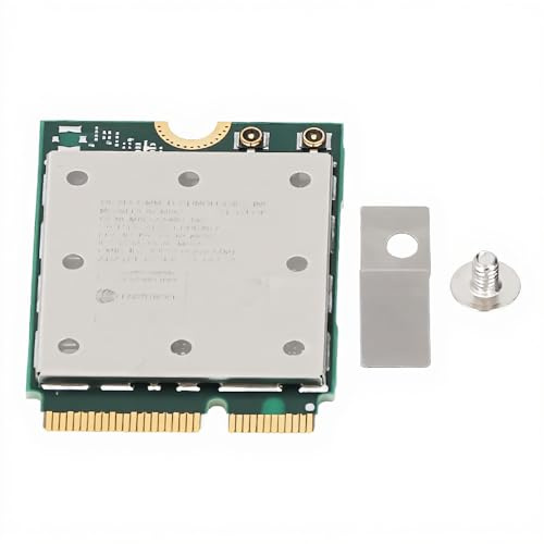 Carte sans Fil WiFi, Triple Bande 2,4 G 5 G 6 G avec Bluetooth 5.3 pour Ordinateur Portable, Carte Réseau Interne 5,8 Gbit/s, Module Adaptateur M.2 pour 11