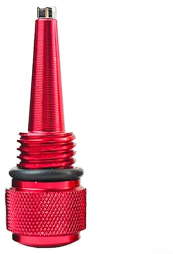 Asta di livello dell'olio per moto, lega di alluminio CNC, adatta alla maggior parte dei modelli, tra cui ATV e moto da cross (rosso)