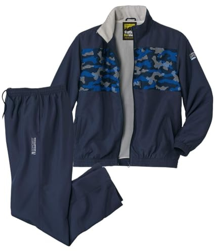 ATLAS FOR MEN - Jogging-Anzug aus Fleece - Herren Trainingsanzug - Track Suit - Sport Anzug Herren - In großen Größen erhältlich