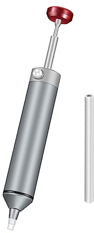 Bomba de desoldadura de aluminio potente vacío pluma succión estaño pistolas de soldadura manual herramientas de desoldadura bomba de desoldar vacío