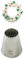 DECORA, 0263444 Cornetto Blisterato Sultane Chiuso, Cornetto in Acciaio senza Saldature, Da Utilizzare senza Adattore, Confezionato Singolarmente in Blister