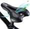 LuTuo Bequemer Fahrradsattel Herren Damen, weich Gel Fahrradsitz, Hohl Ergonomisch Sport Tourensattel Gepolstert für Mountainbike Rennrad BMX Dirt MTB City E Bike (schwarz)