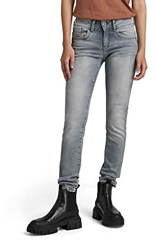 G-Star Women's Lynn Mid Skinny Jeans, Grey (faded industrial grey D06746-9882-B336), 30W / 36L