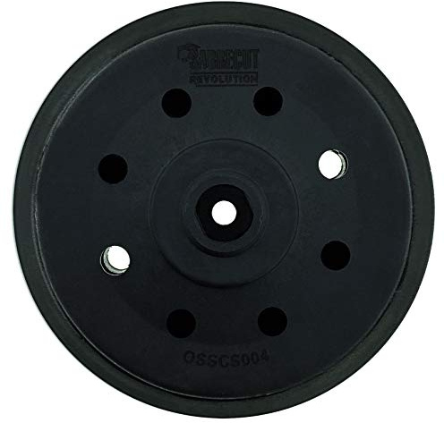 SabreCut 1pc OSSCS004 150mm Plato lijadora Profesional | Compatible con Makita, medium velcro pad holds abrasives securely para consistent sanding