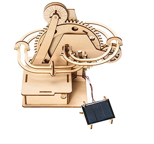 JAWSEU 3D Holzpuzzle, Murmelbahn 3D Puzzle Holz Modellbausatz Puzzles für Teenager und Erwachsene, 3D Puzzle Kugelbahn Holz Smart Games Geschenk Knobelspiele