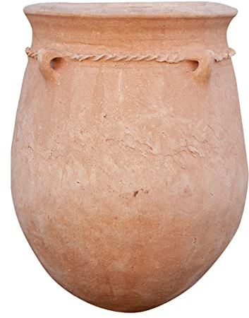Biscottini Vaso terracotta del sahara 82x62x62 cm | Vasi terracotta grandi | Anfore da giardino decorative e funzionali