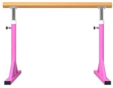 Vertikaler Tanzstock, verstellbare Landung, festes Tanztraining, Beinpresse, Ballettstange, Studio, für Kinder und Erwachsene, Gymnastikausrüstung (Farbe: Weiß, Größe: 1 m)