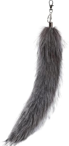 Nocyclonic Fuchsschwanz Anhänger etwa 40CM fox tail, Extra Groß Schlüsselring Tasche Schlüsselketten Anhänger Weich Flaumig Dicht Dekoration Kunstfell Fuchsschwanz (Y)