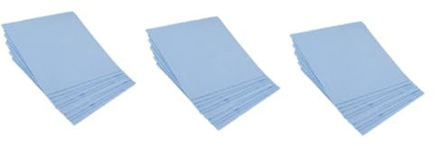 COLLBATH 3 Sets Mikrofaser-linsenreinigung Brillenreiniger Weiche Mikrofasertücher Für Brillengläser Bildschirme Zart 50 Stück * 3